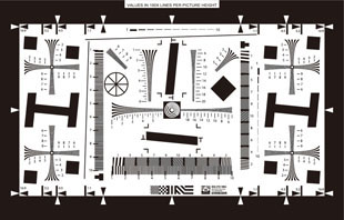 ISO12233分辨率測試卡