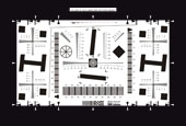 加強型ISO12233分辨率測試卡（3000線）- ISO12233 Resolution Test Chart